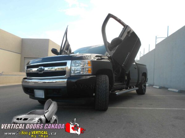 Chevrolet Silverado 2007-2014 Lambo Vertical Doors Kit - Image 4