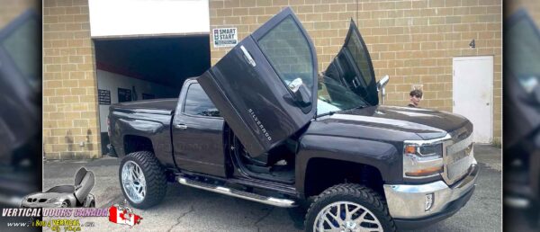 Chevrolet Silverado 2014-2018 Lambo Vertical Doors Kit - Image 5