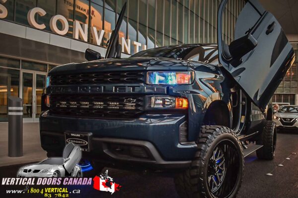 Chevrolet Silverado 2019-2023 Lambo Vertical Doors Kit - Image 5