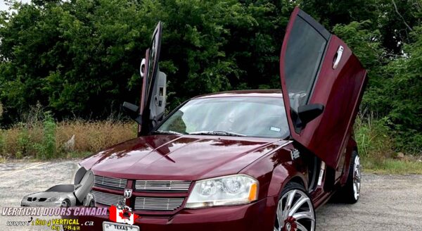 Dodge Avenger 2007-2010 Lambo Vertical Doors Kit ( Special Order ) - Image 4