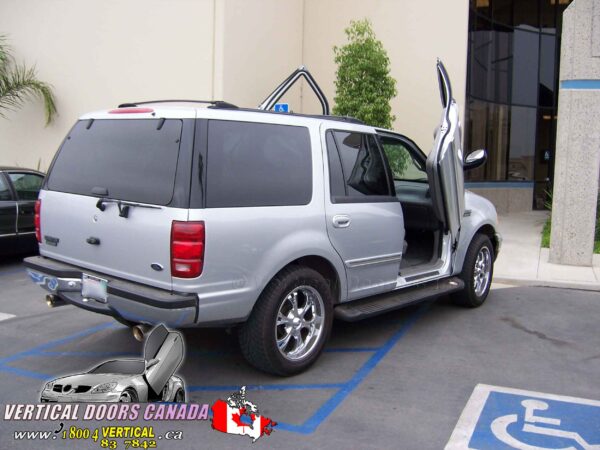 Ford Expedition 1997-2002 Lambo Vertical Doors Kit - Image 4