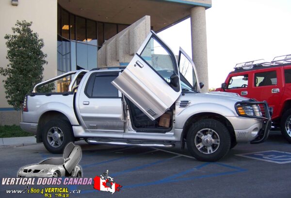 Ford Explorer Sport Trac 2001-2005 Lambo Vertical Doors Kit - Image 20