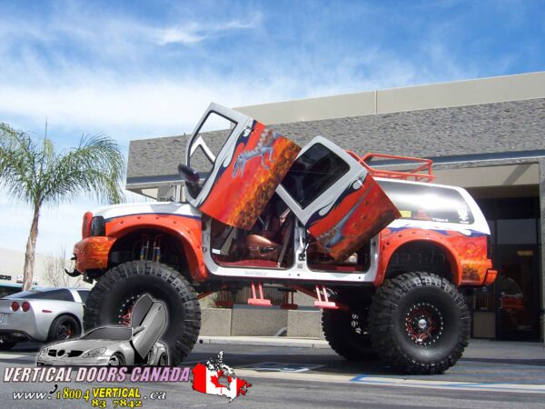 Ford F-650 2006-2010 Lambo Vertical Doors Kit