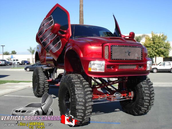 Ford F-250 F-350 F-450 F-550 Super duty 1999-2016 Lambo Vertical Doors Kit - Image 15