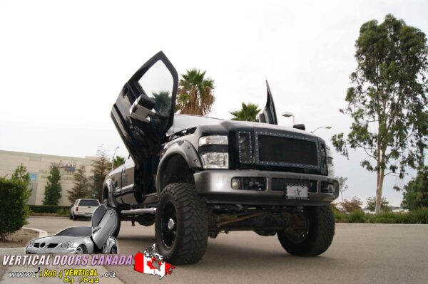 Ford F-250 F-350 F-450 F-550 Super duty 1999-2016 Lambo Vertical Doors Kit - Image 7