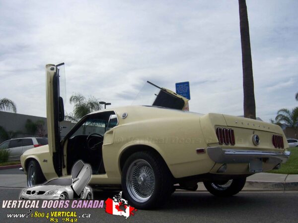 Ford Mustang 1969-1970 Lambo Vertical Doors Kit ( Special Order ) - Image 10