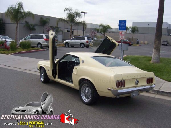 Ford Mustang 1969-1970 Lambo Vertical Doors Kit ( Special Order ) - Image 8