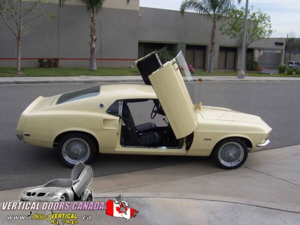 Ford Mustang 1969-1970 Lambo Vertical Doors Kit ( Special Order ) - Image 7