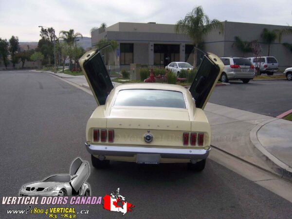 Ford Mustang 1969-1970 Lambo Vertical Doors Kit ( Special Order ) - Image 3