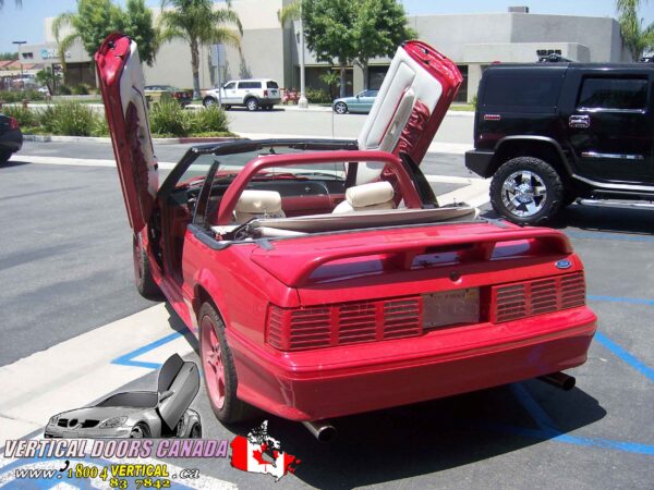 Ford Mustang 1979-1993 2DR Lambo Vertical Doors Kit ( Special Order ) - Image 11