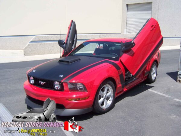 Ford Mustang 2005-2010 Lambo Vertical Doors Kit - Image 6