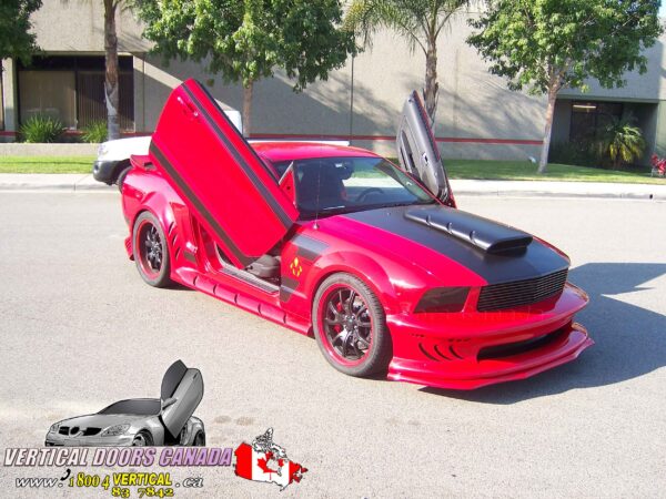 Ford Mustang 2005-2010 Lambo Vertical Doors Kit - Image 4