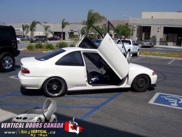 Honda Civic 1992-1995 Lambo Vertical Doors Kit - Image 6