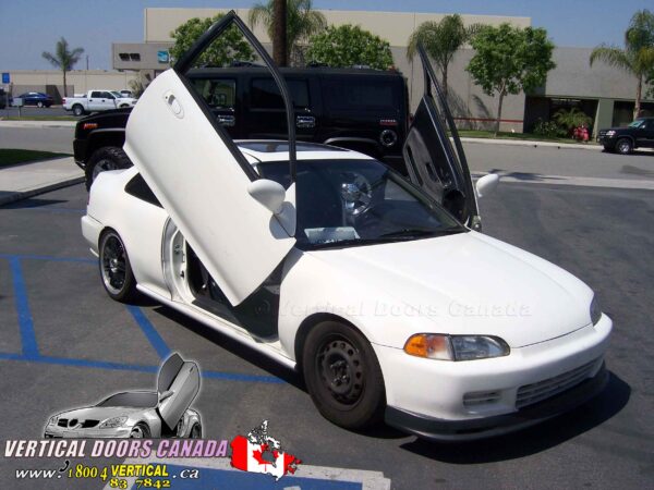 Honda Civic 1992-1995 Lambo Vertical Doors Kit - Image 3