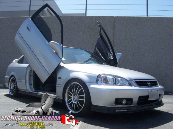 Honda Civic 1996-2000 Lambo Vertical Doors Kit - Image 8