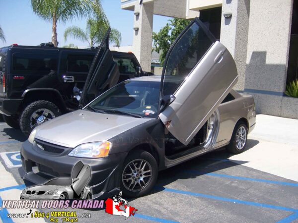 Honda Civic 2001-2005 Lambo Vertical Doors Kit - Image 29