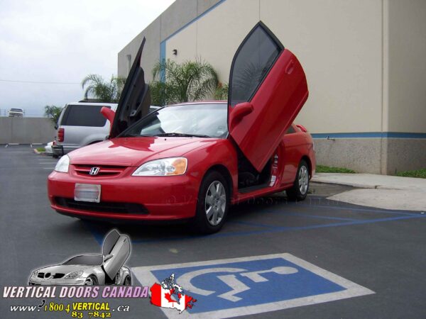 Honda Civic 2001-2005 Lambo Vertical Doors Kit - Image 23