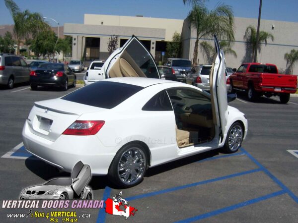 Honda Civic 2006-2011 2DR Lambo Vertical Doors Kit - Image 25