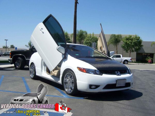 Honda Civic 2006-2011 2DR Lambo Vertical Doors Kit - Image 10