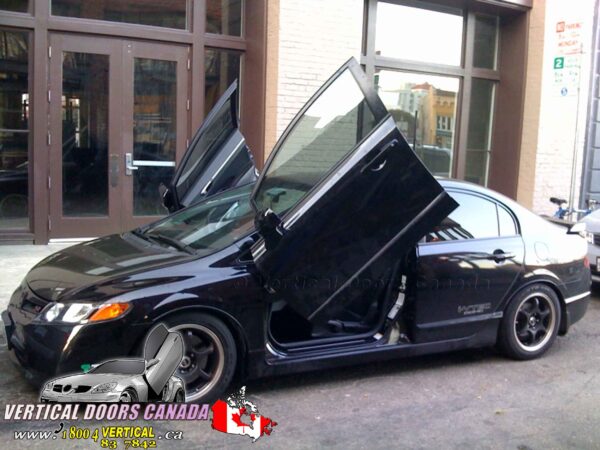 Honda Civic 2006-2011 4DR Lambo Vertical Doors Kit - Image 5