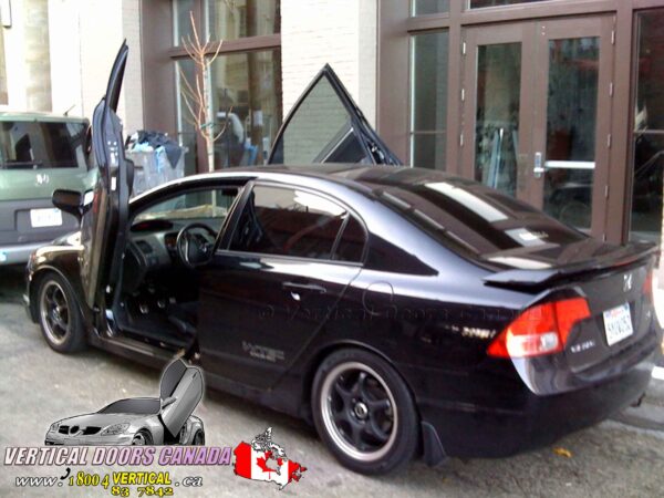 Honda Civic 2006-2011 4DR Lambo Vertical Doors Kit - Image 4