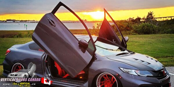 Honda Civic 2012-2015 2DR Lambo Vertical Doors Kit - Image 14