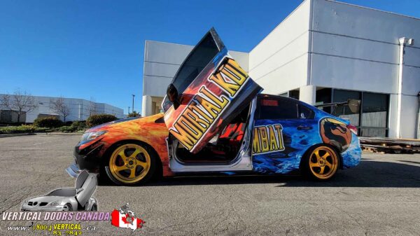 Honda Civic 2012-2015 4DR Lambo Vertical Doors Kit - VDCHC114DR - Image 8