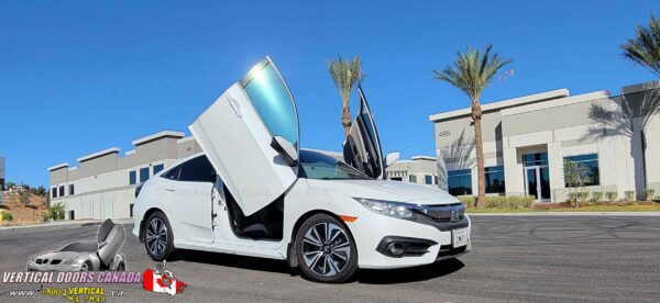 Honda Civic 2012-2015 4DR Lambo Vertical Doors Kit - Image 3