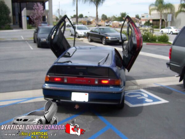 Honda Civic 1988-1991 CRX HB/4DR Lambo Vertical Doors Kit - Image 10