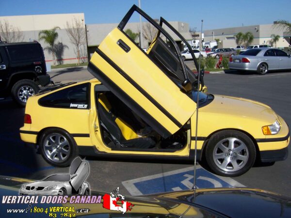 Honda Civic 1988-1991 CRX HB/4DR Lambo Vertical Doors Kit - Image 8