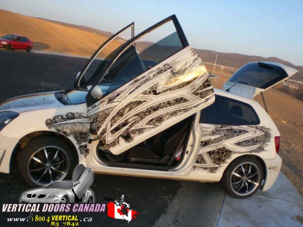 Honda Civic 2002-2005 Si Hatch Back Lambo Vertical Doors Kit - Image 5