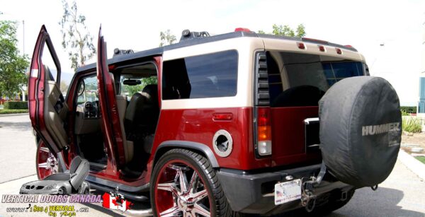 Hummer H2 2003-2009 Lambo Vertical Doors Kit - Image 4