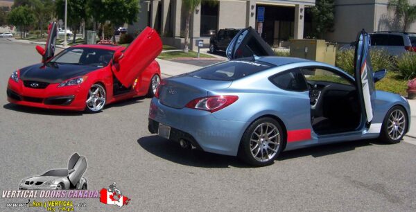 Hyundai Genesis 2009-2016 Coupe Lambo Vertical Doors Kit - Image 63