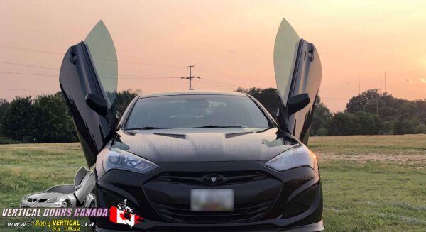 Hyundai Genesis 2009-2016 Coupe Lambo Vertical Doors Kit - Image 13