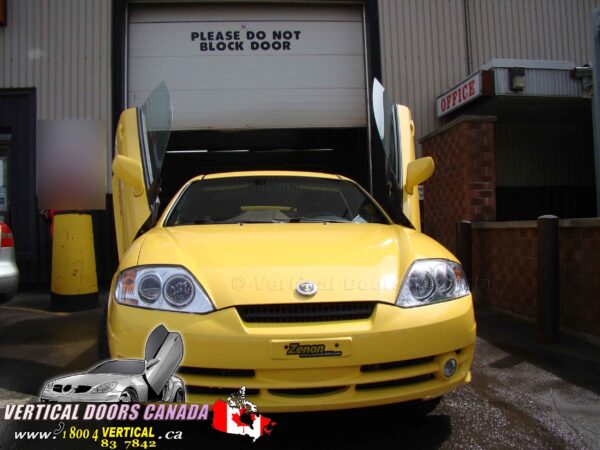 Hyundai Tiburon 2002-2008 Lambo Vertical Doors Kit - Image 9