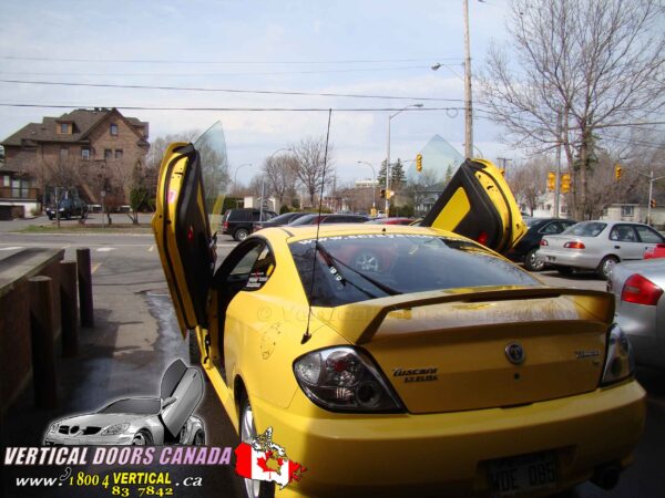 Hyundai Tiburon 2002-2008 Lambo Vertical Doors Kit - Image 5