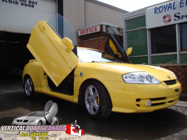 Hyundai Tiburon 2002-2008 Lambo Vertical Doors Kit - Image 3