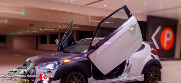 Hyundai Veloster 2011-2016 Lambo Vertical Doors Kit - Image 12