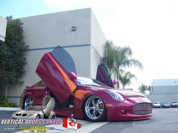 Infiniti G35 Coupe 2003-2007 2DR Lambo Vertical Doors Kit - Image 50