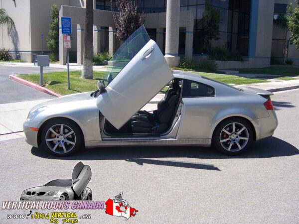 Infiniti G35 Coupe 2003-2007 2DR Lambo Vertical Doors Kit - Image 38