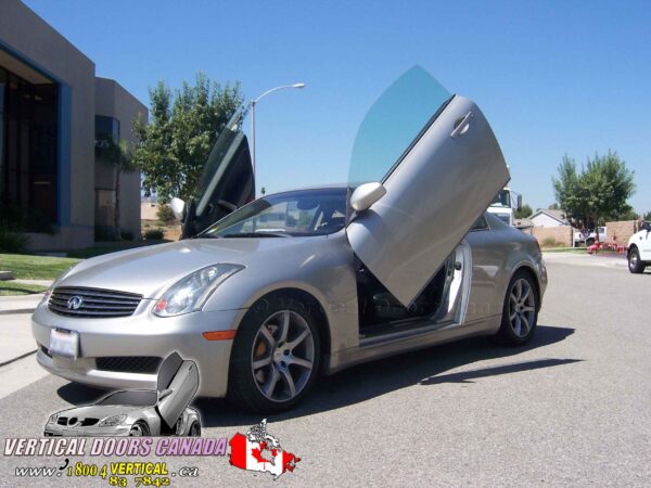 Infiniti G35 Coupe 2003-2007 2DR Lambo Vertical Doors Kit - Image 37