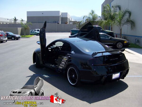 Infiniti G35 Coupe 2003-2007 2DR Lambo Vertical Doors Kit - Image 30