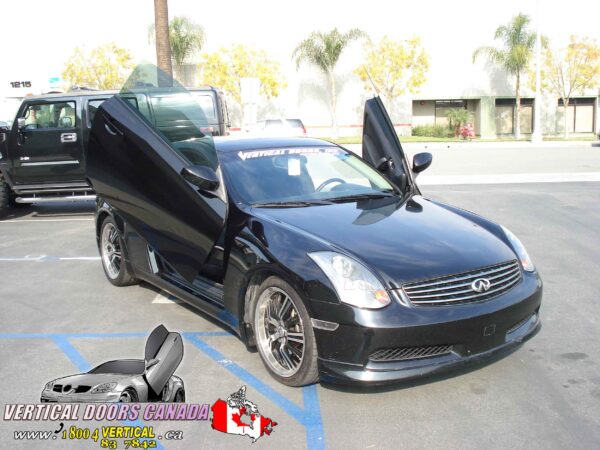 Infiniti G35 Coupe 2003-2007 2DR Lambo Vertical Doors Kit - Image 10