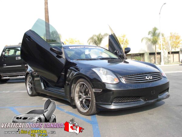 Infiniti G35 Coupe 2003-2007 2DR Lambo Vertical Doors Kit - Image 9