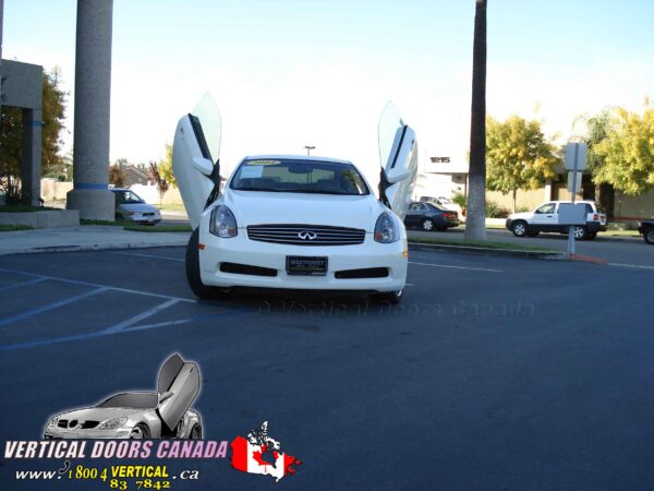 Infiniti G35 Coupe 2003-2007 2DR Lambo Vertical Doors Kit - Image 8