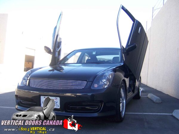 Infiniti G35 Sedan 2003-2008 4DR Lambo Vertical Doors Kit - Image 9