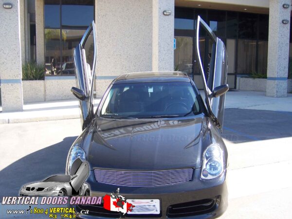 Infiniti G35 Sedan 2003-2008 4DR Lambo Vertical Doors Kit - Image 3