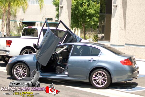 Infiniti G37 Sedan 2007-2015 4DR Lambo Vertical Doors Kit - Image 3