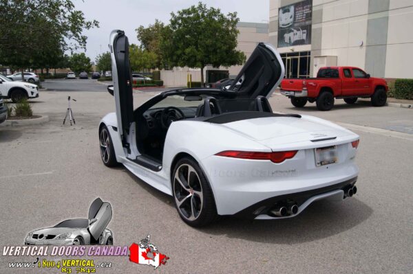 Jaguar F-TYPE 2014-2024 Lambo Vertical Doors Kit - Image 9