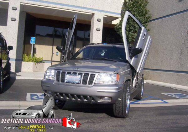 Jeep Cherokee 1999-2004 4DR Lambo Vertical Doors Kit ( Special Order ) - Image 9